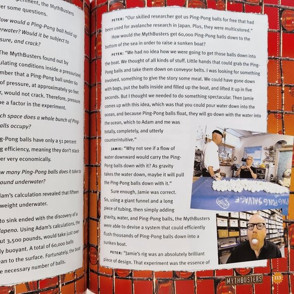 Mythbusters Book-The Explosive Truth - Picture 5 of 6